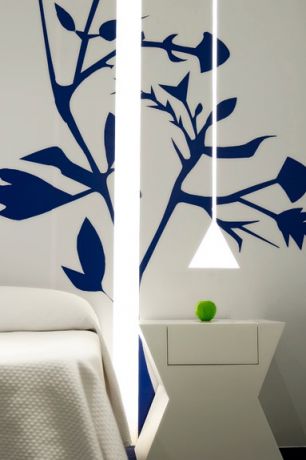 Detail van een van de kamers Detail van een van de kamers